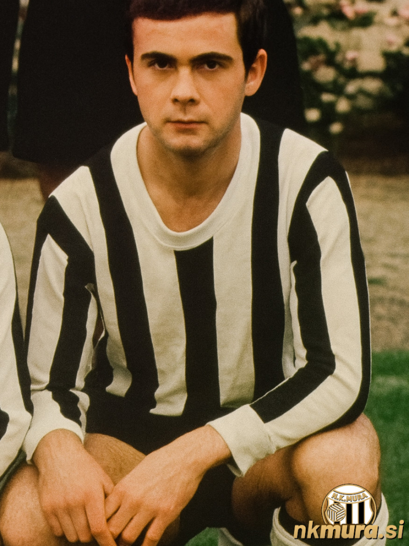 Franc Erniša leta 1968. Fotografija je bila računalniško izboljšana.