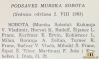 Za Soboto je bilo 2. avgusta 1963 registriranih dvanajst novih igralcev.